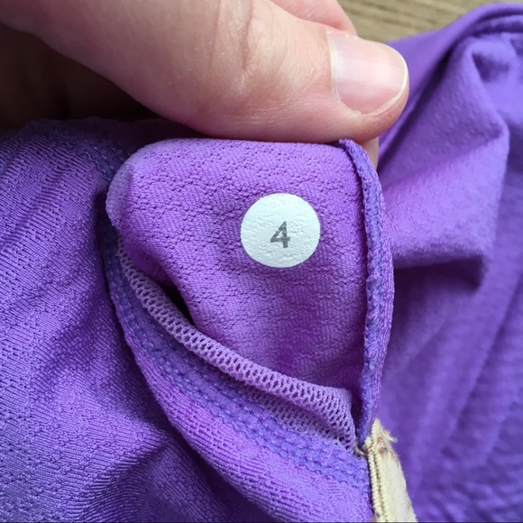 Lululemon Power Purple Tank Top Adjustable Straps - Picture 10 of 10